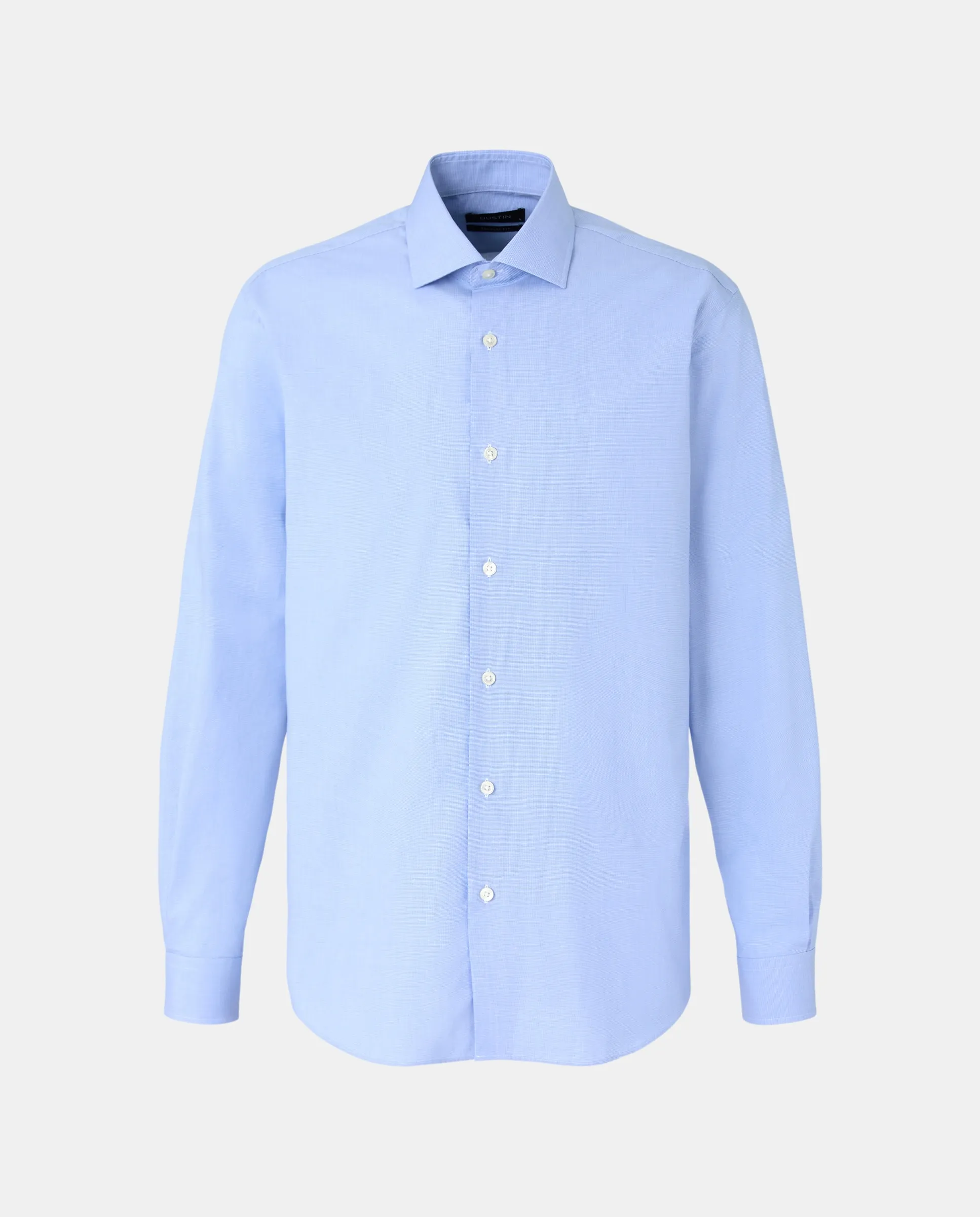 Рубашка мужская клетка голубая классический крой Dustin, светло-голубой
Рубашка мужская клетка голубая классический крой Dustin, светло-голубой