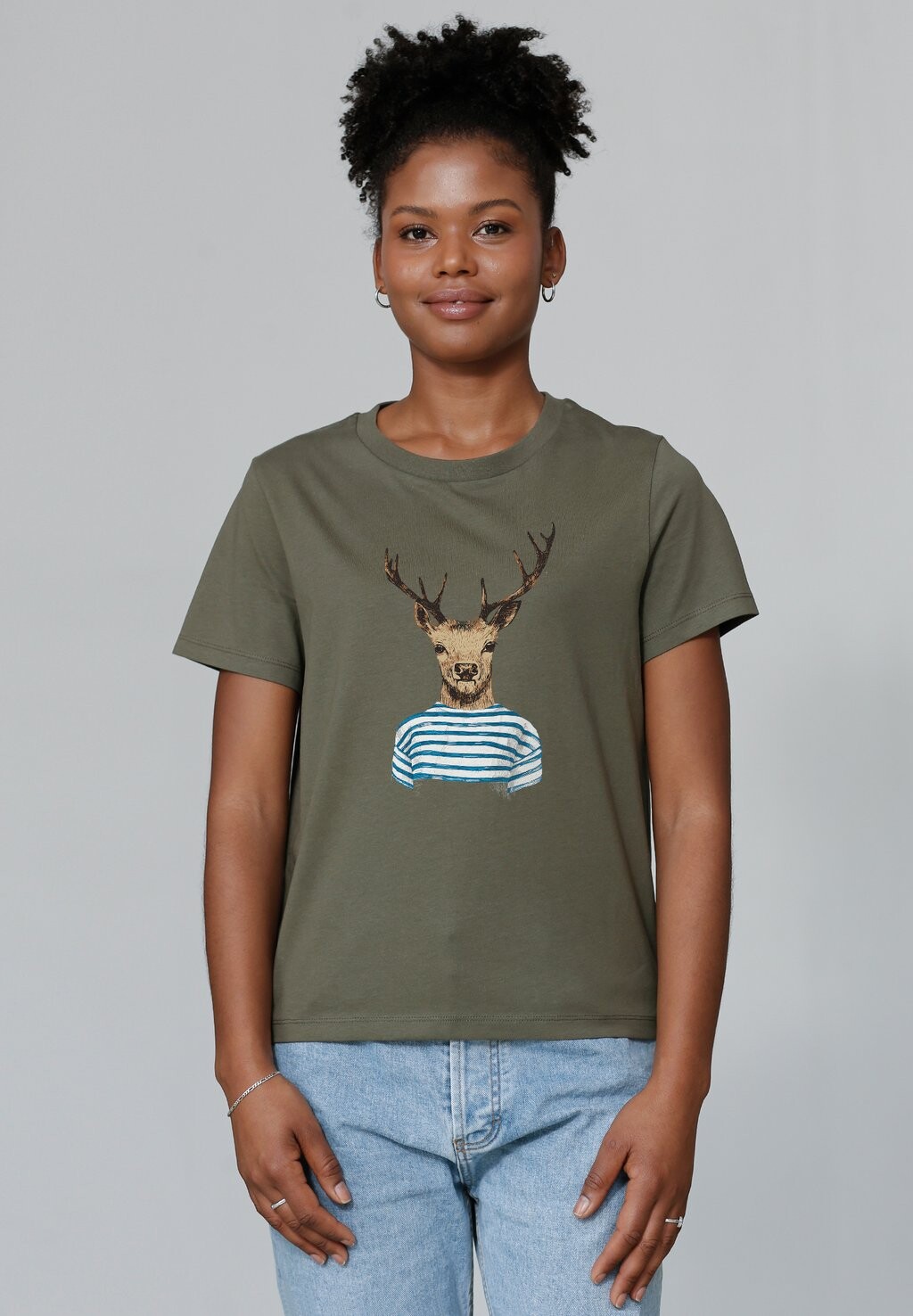 Футболка с принтом HIRSCH watapparel, хаки
Футболка с принтом HIRSCH watapparel, хаки