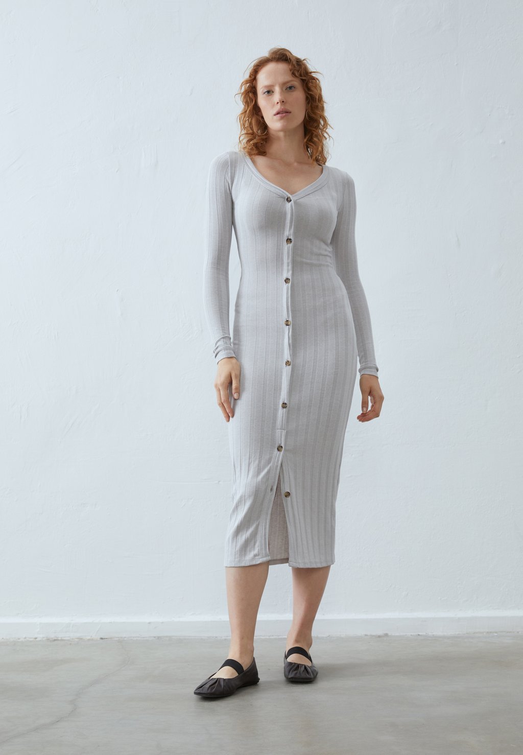 Платье из джерси Anna Field, серый
Платье из джерси Anna Field, серый