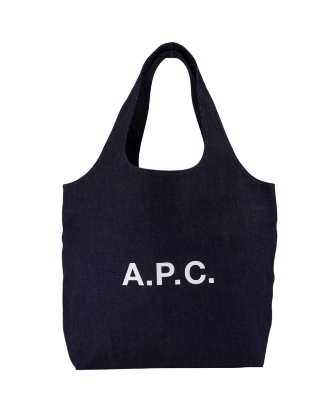 Синяя хлопковая сумка-шоппер A.P.C., синий
Синяя хлопковая сумка-шоппер A.P.C., синий