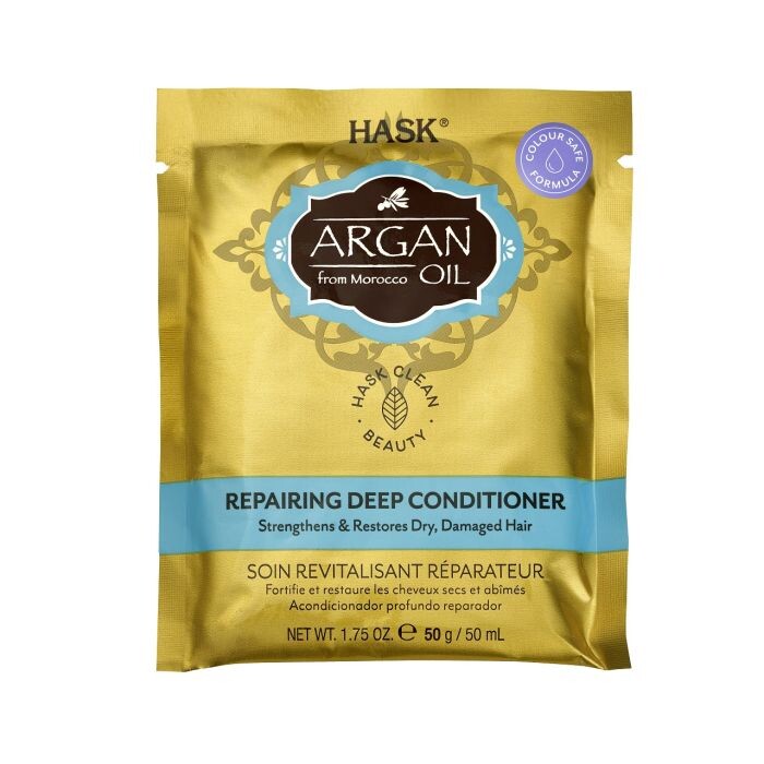 Кондиционер для волос Argan Oil Acondicionador Reparador con Aceite de Argán Hask, 50 ml
Кондиционер для волос Argan Oil Acondicionador Reparador con Aceite de Argán Hask, 50 ml