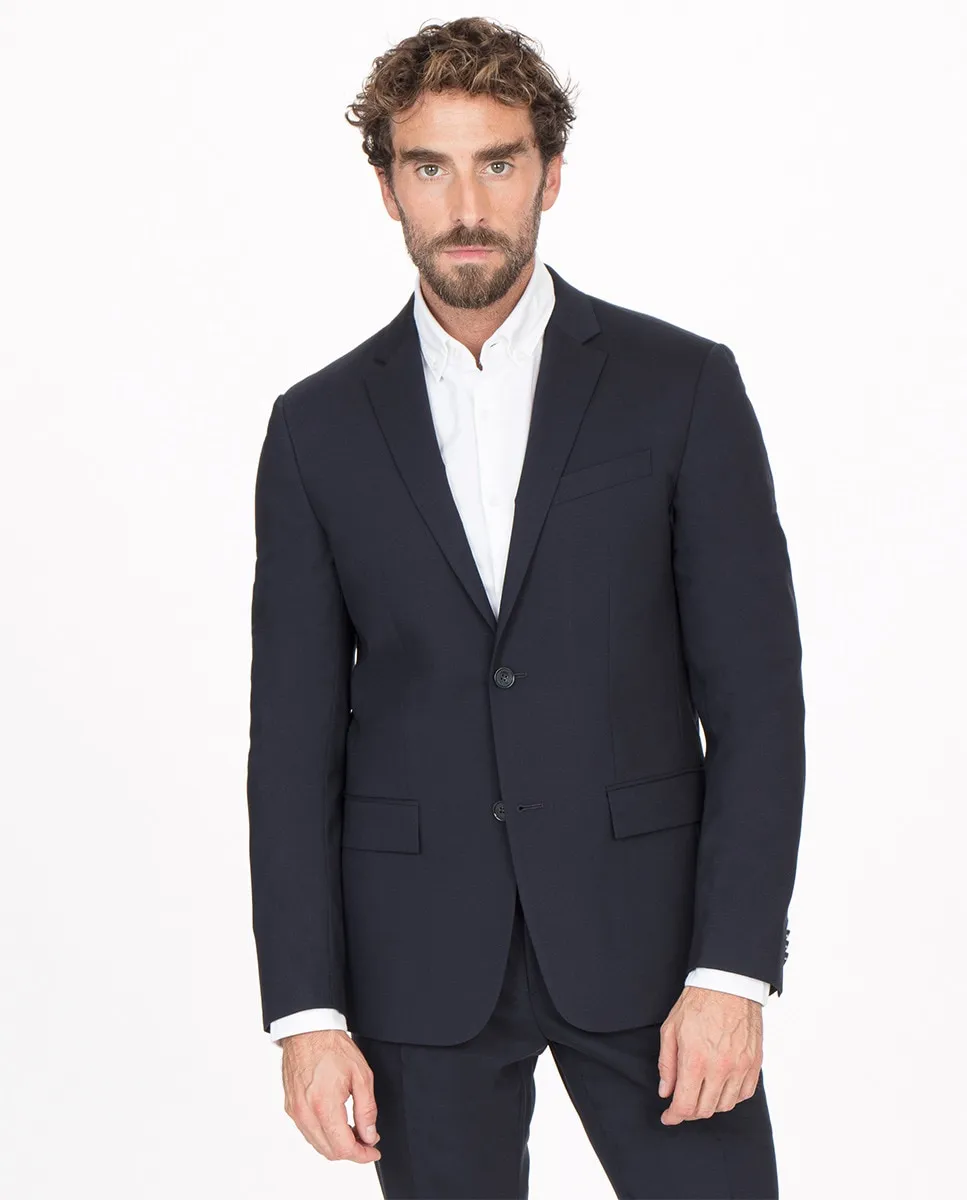 Мужской пиджак Calvin Klein Regular Fit Plain Blue, тёмно-синий 
Мужской пиджак Calvin Klein Regular Fit Plain Blue, тёмно-синий