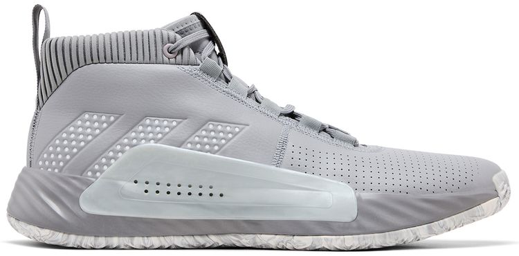Кроссовки adidas Dame 5 Team 'Light Onix', серый 
Кроссовки adidas Dame 5 Team 'Light Onix', серый