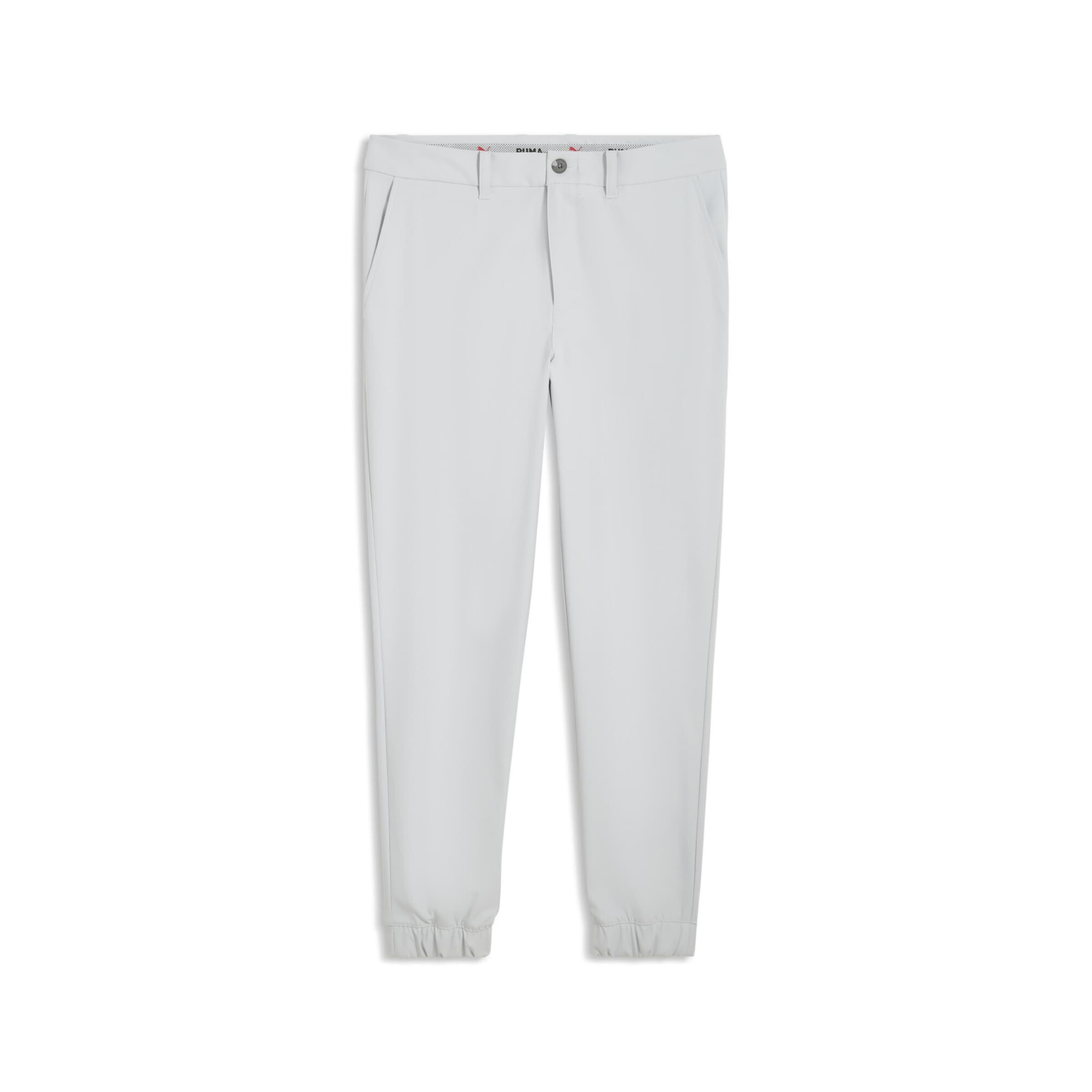 PUMA Зауженные спортивные штаны в светло-сером цвете
PUMA Зауженные спортивные штаны в светло-сером цвете