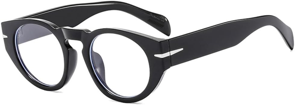 Ретро овальные женские солнцезащитные очки с широкими дужками, мужские темные очки с защитой от УФ-излучения UV400, декоративные заклепки, панк-очки MTZJH, Black Clear
Ретро овальные женские солнцезащитные очки с широкими дужками, мужские темные очки с защитой от УФ-излучения UV400, декоративные заклепки, панк-очки MTZJH, Black Clear