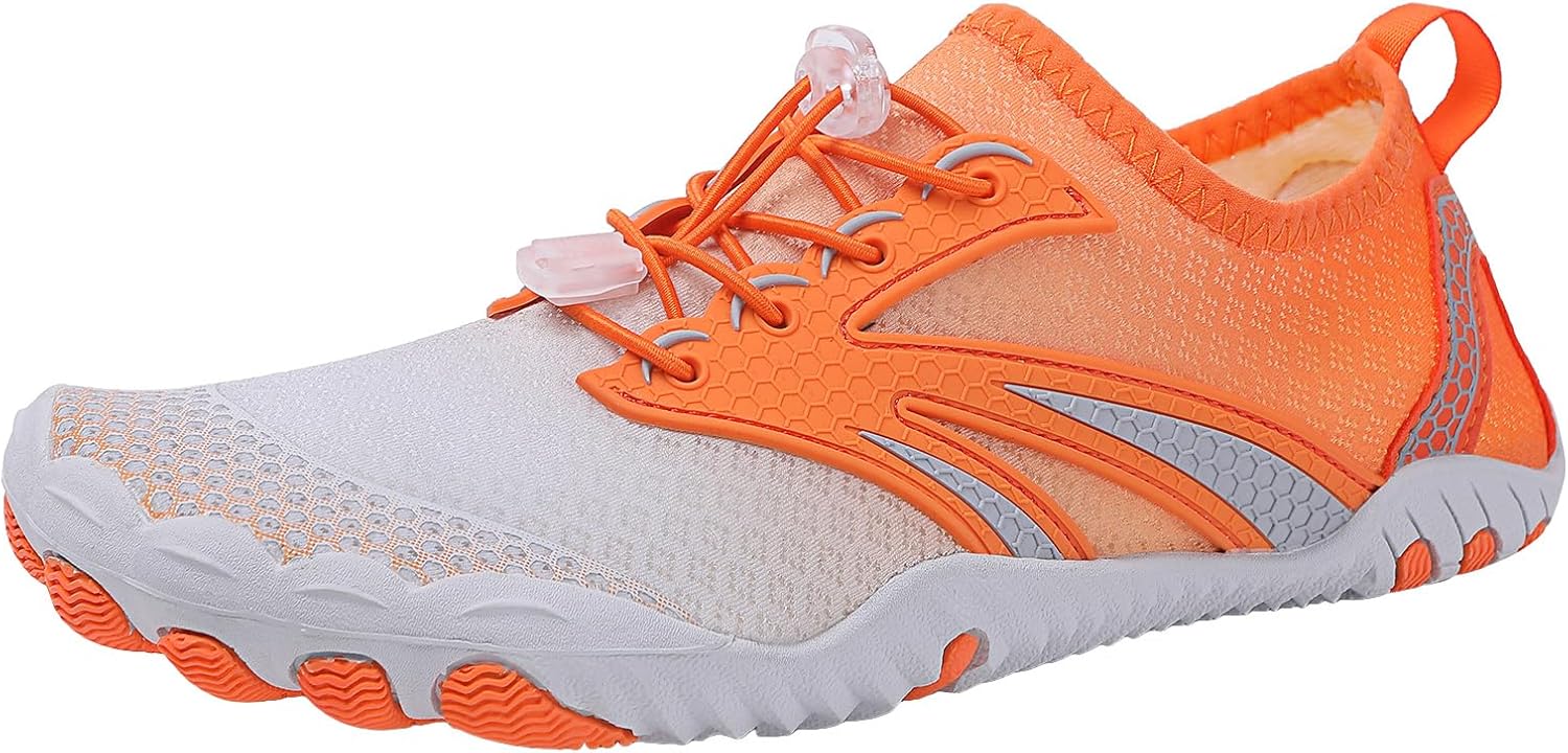 Водные тапочки JiuQing для мужчин и женщин, обувь для серфинга и пляжа, босоножки, быстро сохнущие, дышащие, для дайвинга, плавания, йоги и велоспорта, оранжевый
Водные тапочки JiuQing для мужчин и женщин, обувь для серфинга и пляжа, босоножки, быстро сохнущие, дышащие, для дайвинга, плавания, йоги и велоспорта, оранжевый