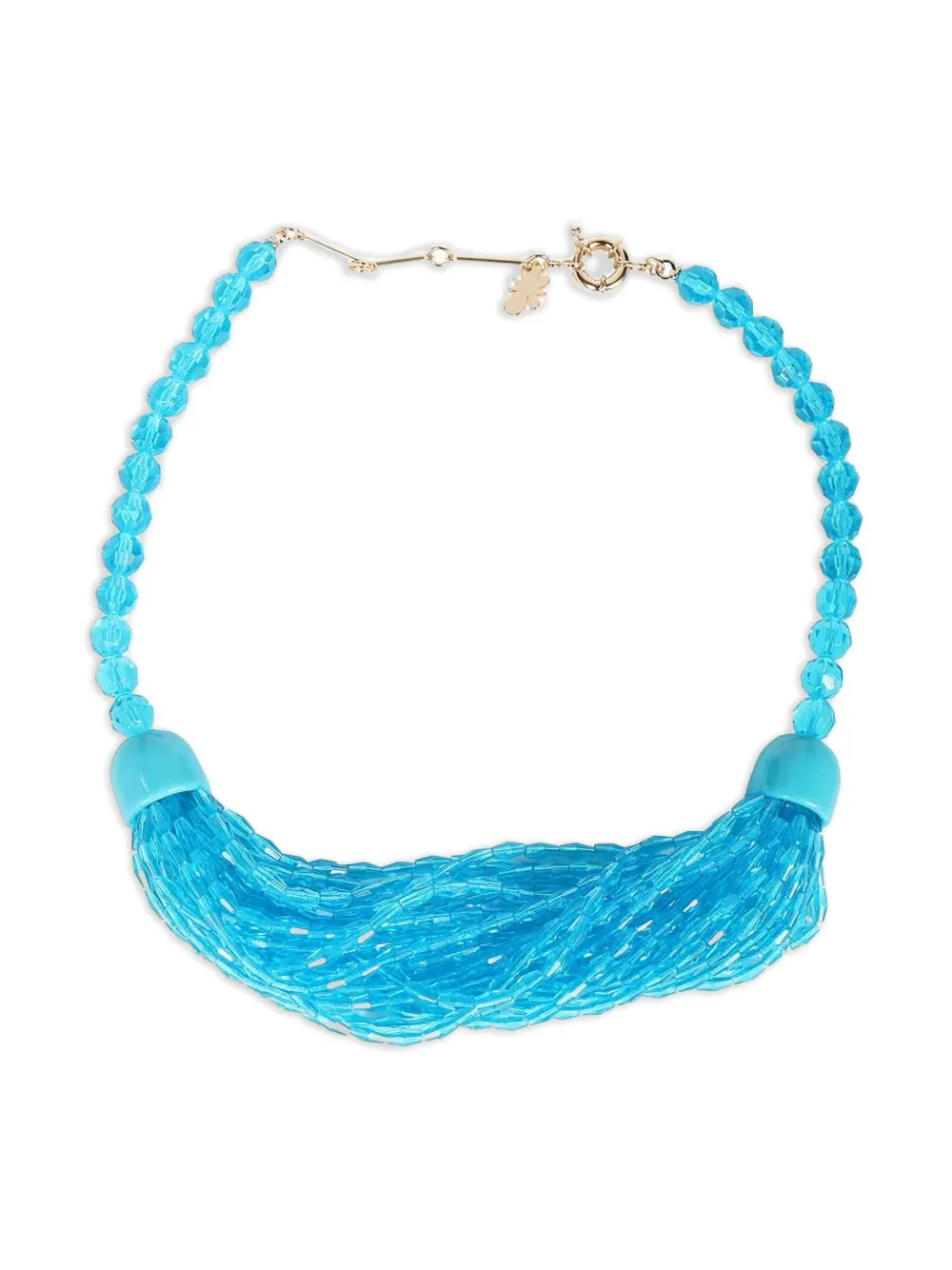 Многорядное ожерелье из бисера Weekend Max Mara, синий 
Многорядное ожерелье из бисера Weekend Max Mara, синий