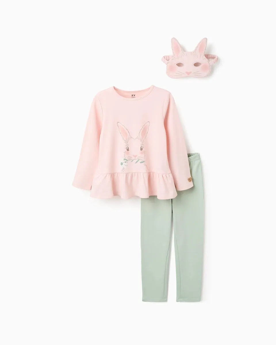 Детская пижама 100% хлопок с принтом и маской Zippy, розовый
Детская пижама 100% хлопок с принтом и маской Zippy, розовый