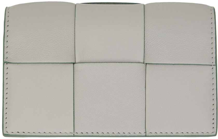 Серый кассетный визитница Агатовый серый/Ледник Bottega Veneta
Серый кассетный визитница Агатовый серый/Ледник Bottega Veneta