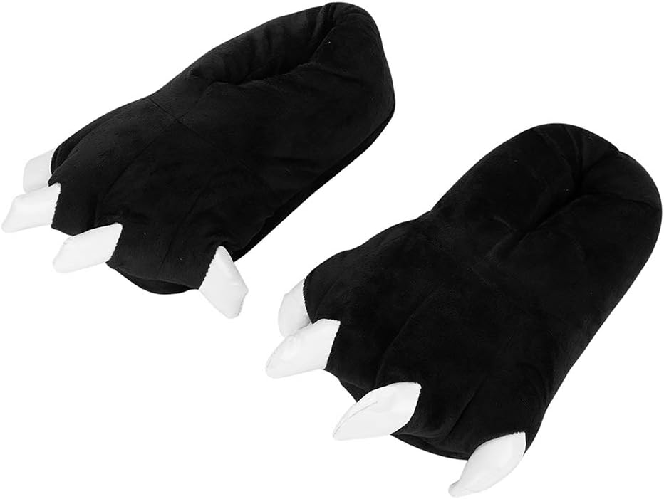 Домашние тапочки с лапами животных на зиму, с пушистыми медвежьими лапками, забавные мягкие тапочки с когтями для дома, обувь для костюмов животных для женщин и мужчин Xgopts, черный
Домашние тапочки с лапами животных на зиму, с пушистыми медвежьими лапками, забавные мягкие тапочки с когтями для дома, обувь для костюмов животных для женщин и мужчин Xgopts, черный