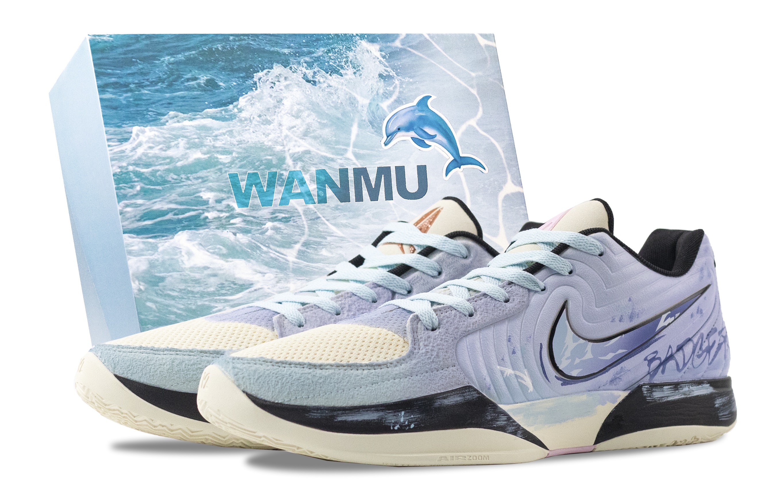 Nike Баскетбольные кроссовки Ja Morant 2 Sky City, износостойкие, низкие, мужские, белые, фиолетовые
Nike Баскетбольные кроссовки Ja Morant 2 Sky City, износостойкие, низкие, мужские, белые, фиолетовые