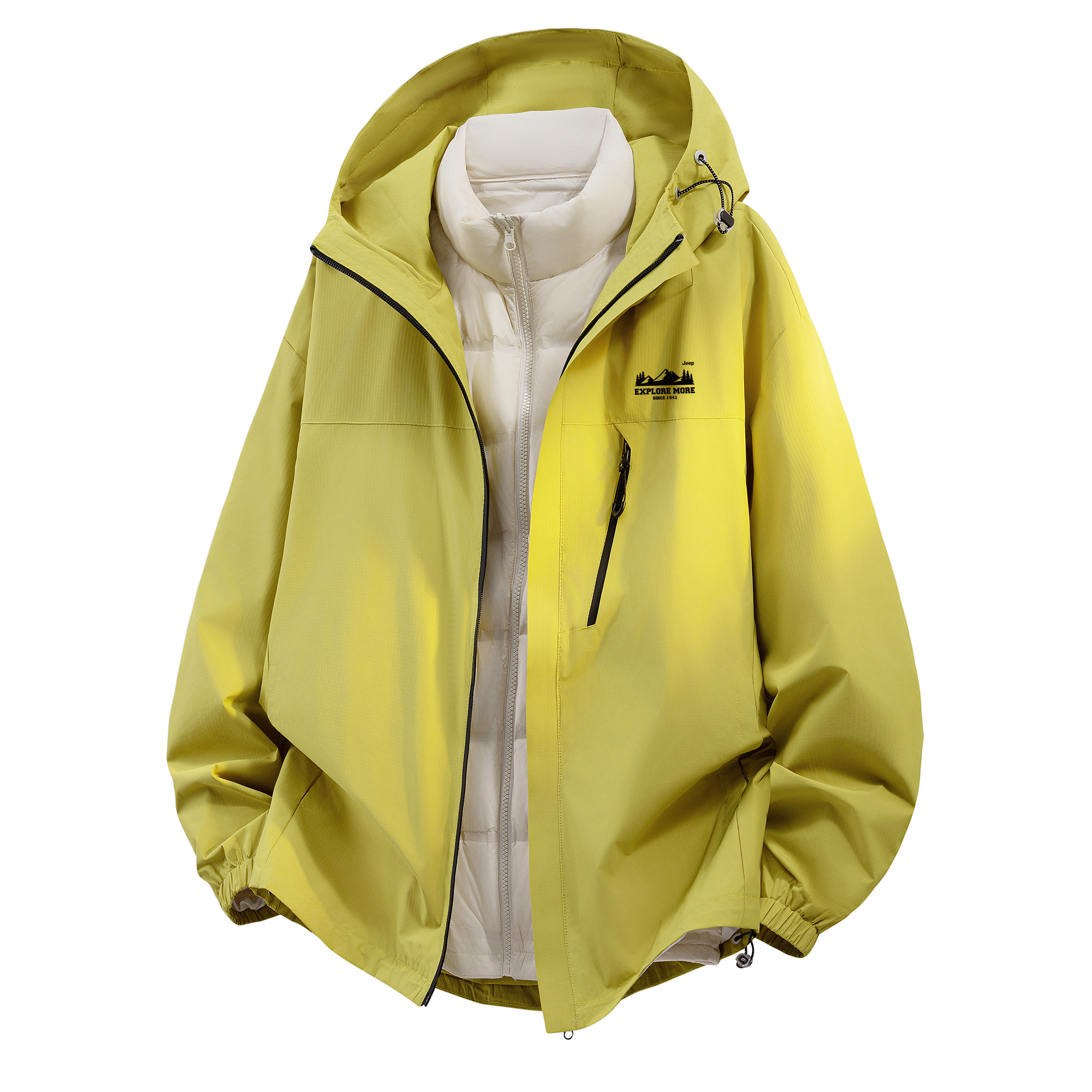 Пуховик Unisex Hooded Thickened Jeep, lemon
Пуховик Unisex Hooded Thickened Jeep, lemon