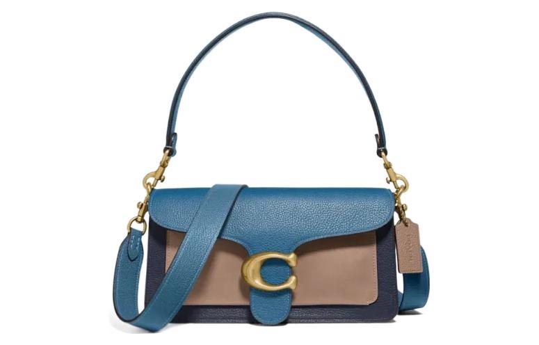 Coach Сумка Tabby Leather Bacchus, на одно плечо, через плечо, женская, средний размер, озерно-голубой с оранжевыми элементами
Coach Сумка Tabby Leather Bacchus, на одно плечо, через плечо, женская, средний размер, озерно-голубой с оранжевыми элементами