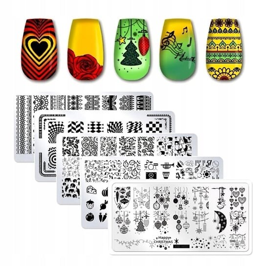 Тохато, Пластина для стемпинга ногтей с набором узоров, Tojato 
Тохато, Пластина для стемпинга ногтей с набором узоров, Tojato