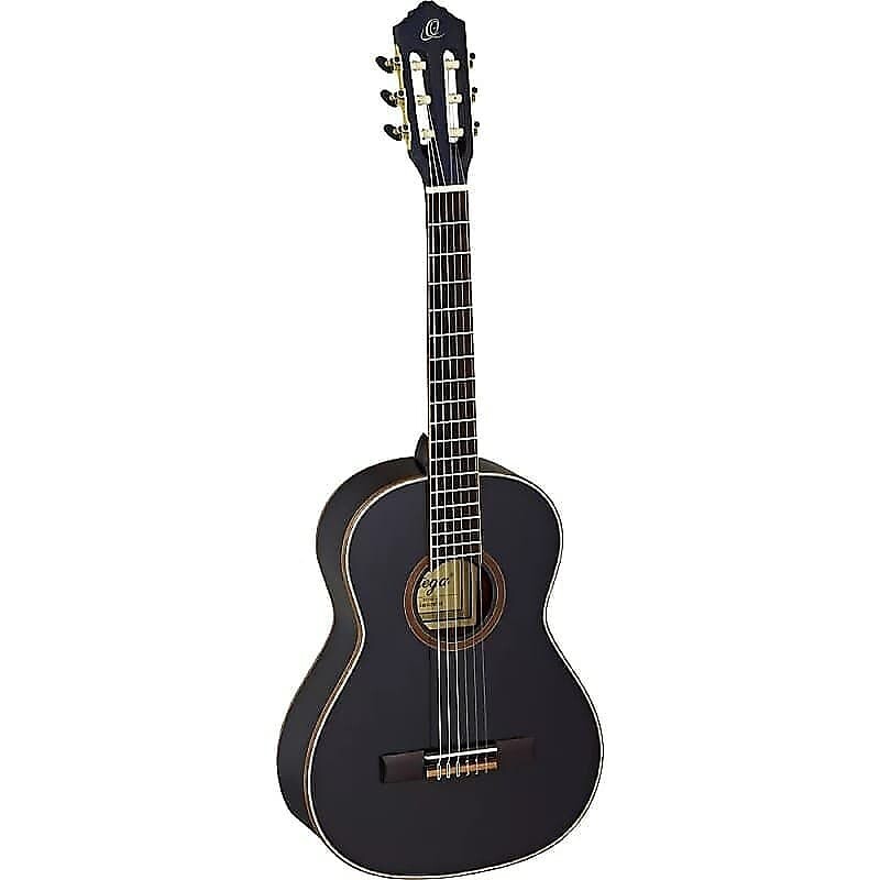 Акустическая гитара Ortega Guitars R221BK-3/4 Family Series 3/4-Size Nylon String Guitar in Satin Black w/ Bag & Video
Акустическая гитара Ortega Guitars R221BK-3/4 Family Series 3/4-Size Nylon String Guitar in Satin Black w/ Bag & Video