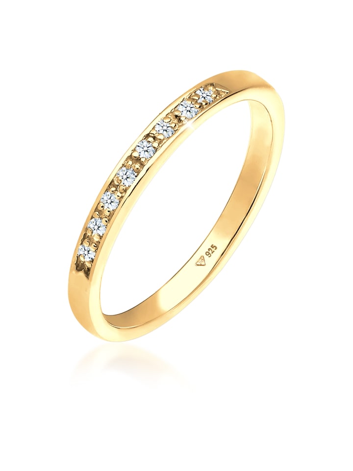 Elli DIAMONDS Обручальное кольцо из серебра 925 пробы желтого цвета
Elli DIAMONDS Обручальное кольцо из серебра 925 пробы желтого цвета