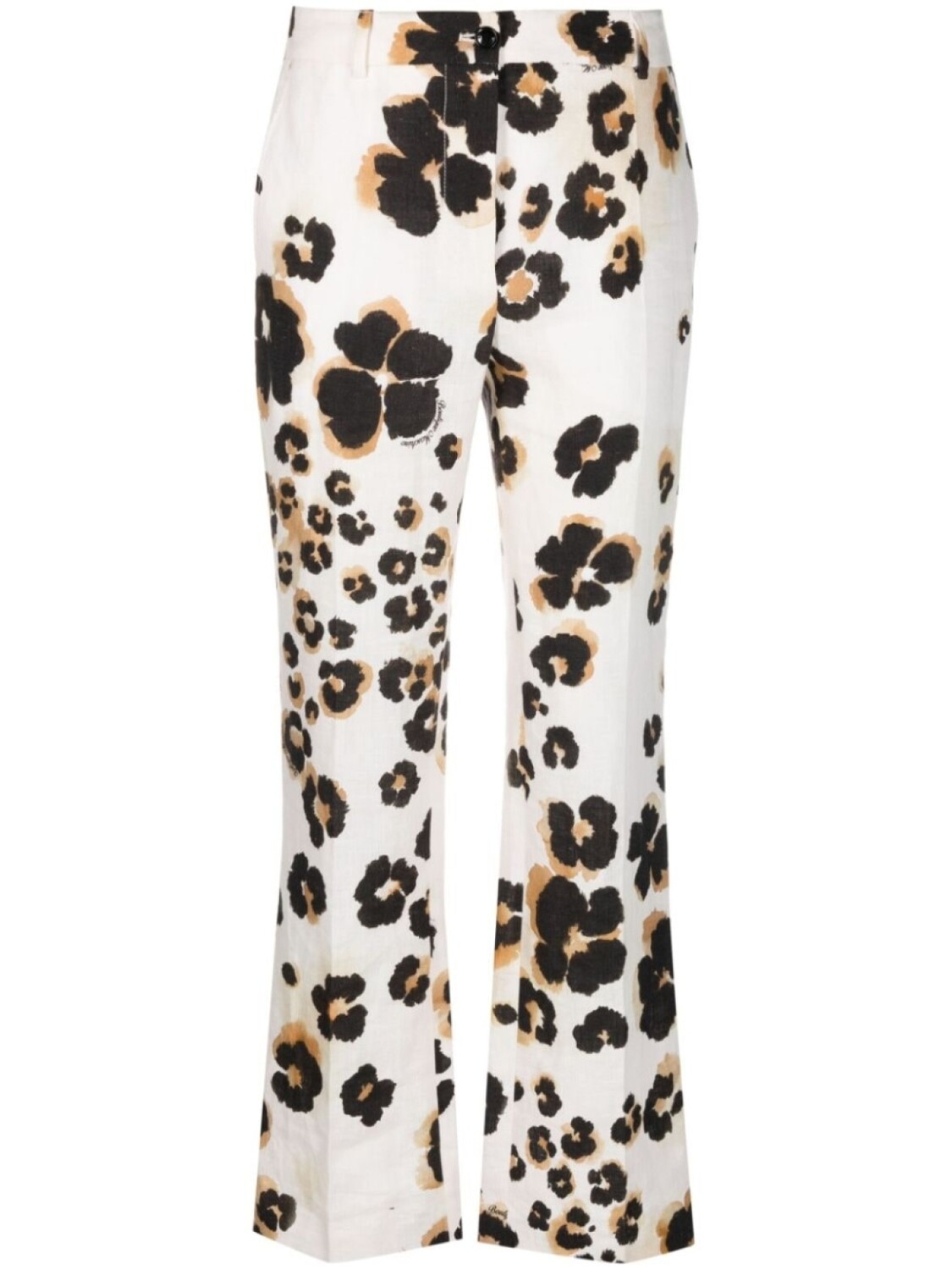 Boutique Moschino брюки с леопардовым принтом, белый
Boutique Moschino брюки с леопардовым принтом, белый