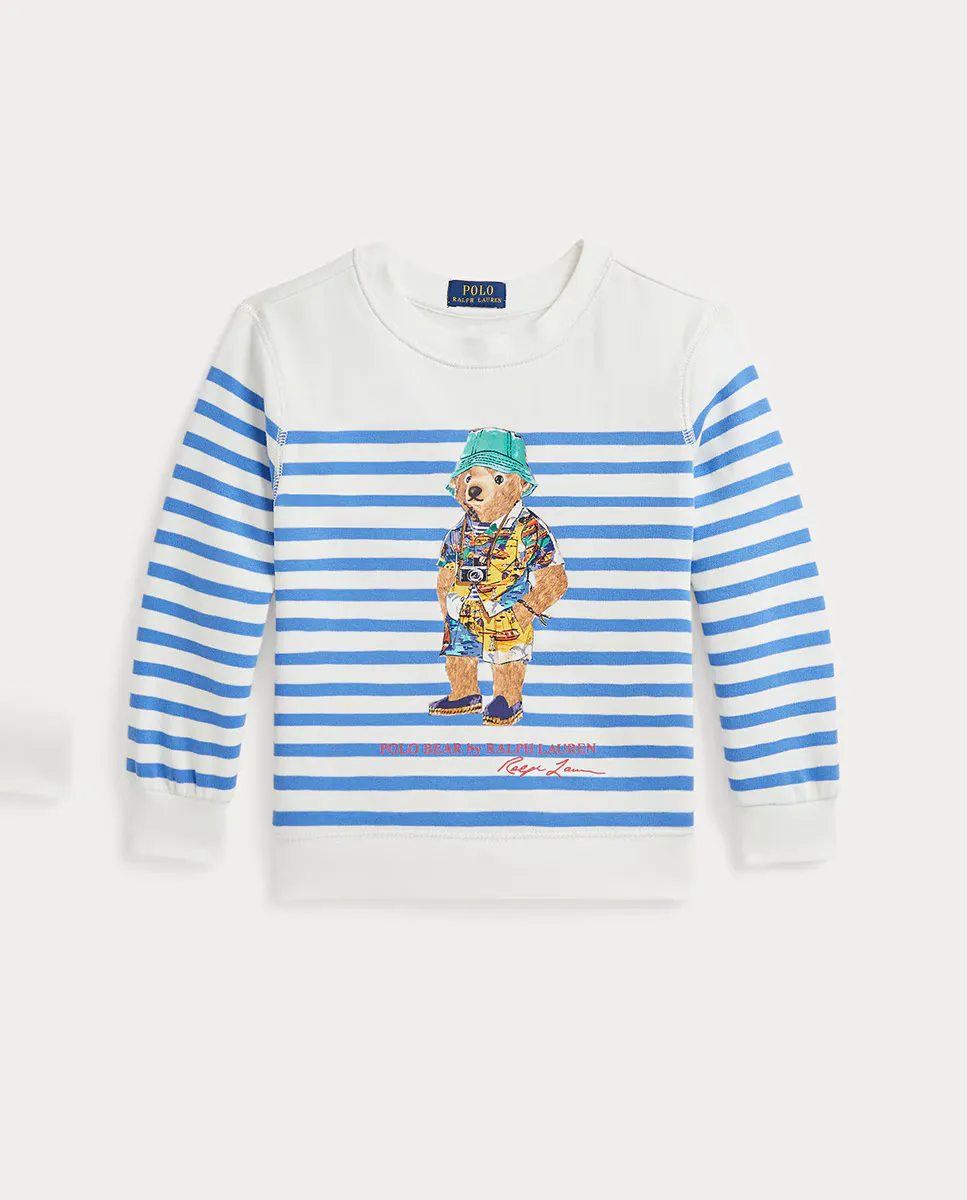 Толстовка унисекс с круглым вырезом и принтом медведя поло Polo Ralph Lauren, белый
Толстовка унисекс с круглым вырезом и принтом медведя поло Polo Ralph Lauren, белый