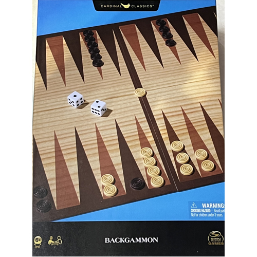 Настольная игра Cardinal Classics Backgammon
Настольная игра Cardinal Classics Backgammon