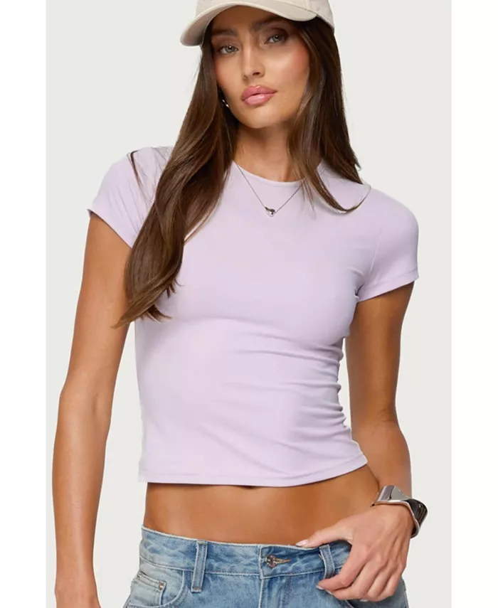 Женский топ с коротким рукавом Tay Edikted, фиолетовый
Женский топ с коротким рукавом Tay Edikted, фиолетовый