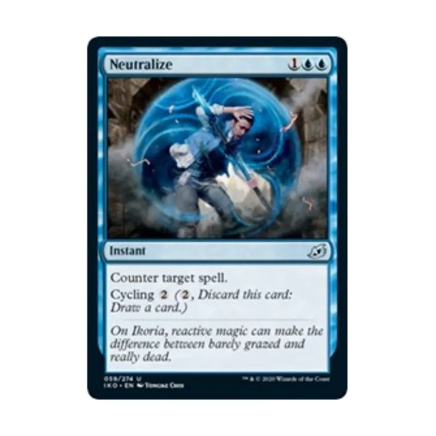 CCG Нейтрализовать (U), MTG - Ikoria - Lair of Behemoths
CCG Нейтрализовать (U), MTG - Ikoria - Lair of Behemoths