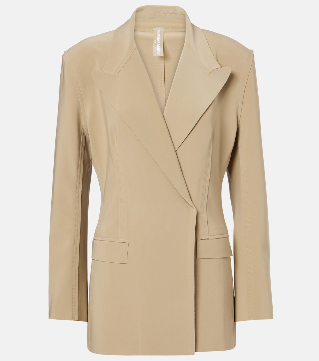 Двубортный пиджак Norma Kamali, Elm
Двубортный пиджак Norma Kamali, Elm