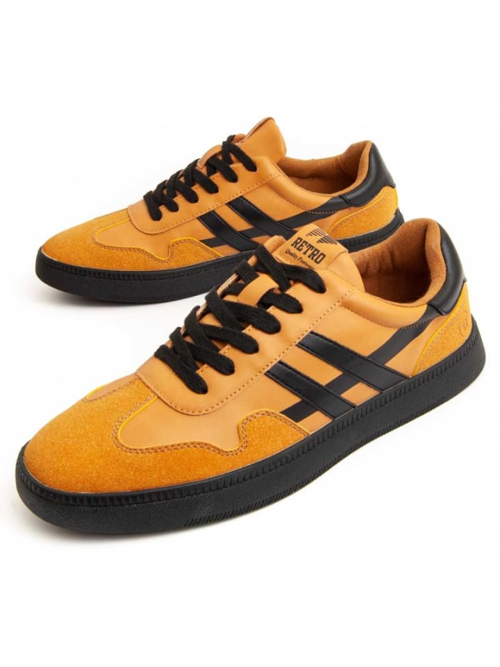 Ретро-кроссовки желтого цвета Montevita
Ретро-кроссовки желтого цвета Montevita