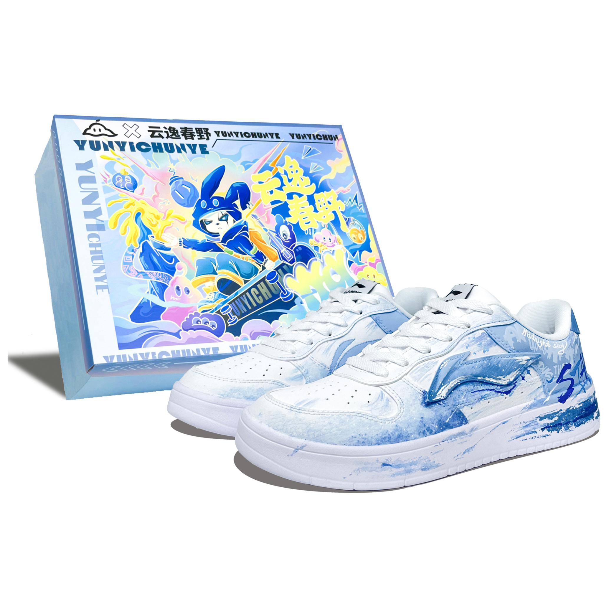 Лининг Понтон Боутс Противоскользящие Амортизирующие Износостойкие Лоу-топ Скейтборд Кроссовки Мужские Синий Белый, Синий Белый БОКС
Лининг Понтон Боутс Противоскользящие Амортизирующие Износостойкие Лоу-топ Скейтборд Кроссовки Мужские Синий Белый, Синий Белый БОКС