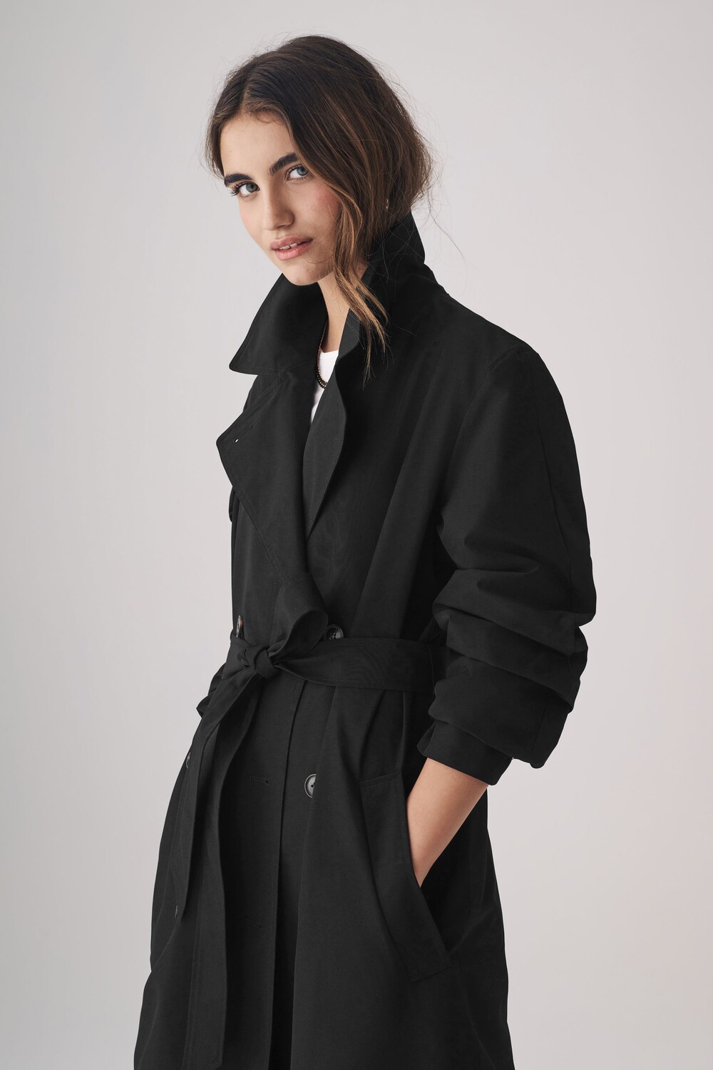 Пальто с поясом The Set, черный
Пальто с поясом The Set, черный