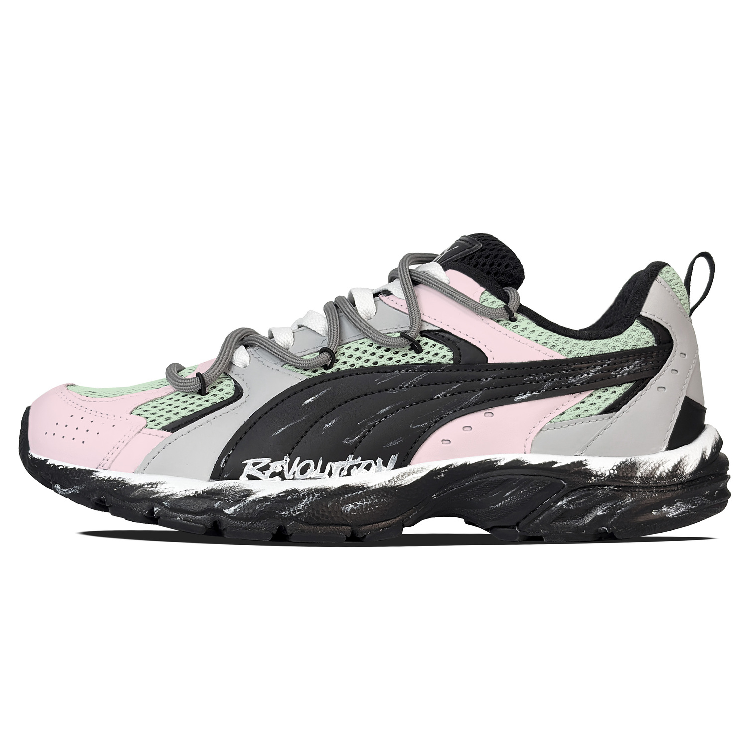 Millenio устойчивые к истиранию дышащие низкие кроссовки для бега unisex PUMA, зеленый
Millenio устойчивые к истиранию дышащие низкие кроссовки для бега unisex PUMA, зеленый