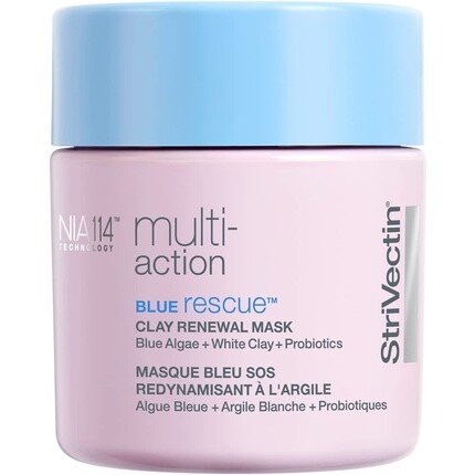 Обновляющая маска для лица Blue Rescue Clay, Strivectin
Обновляющая маска для лица Blue Rescue Clay, Strivectin