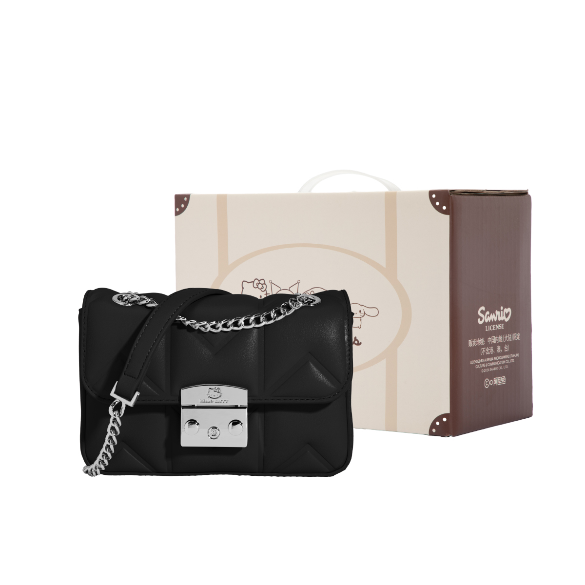 Sanrio Сумка через плечо из искусственной кожи, Black
Sanrio Сумка через плечо из искусственной кожи, Black