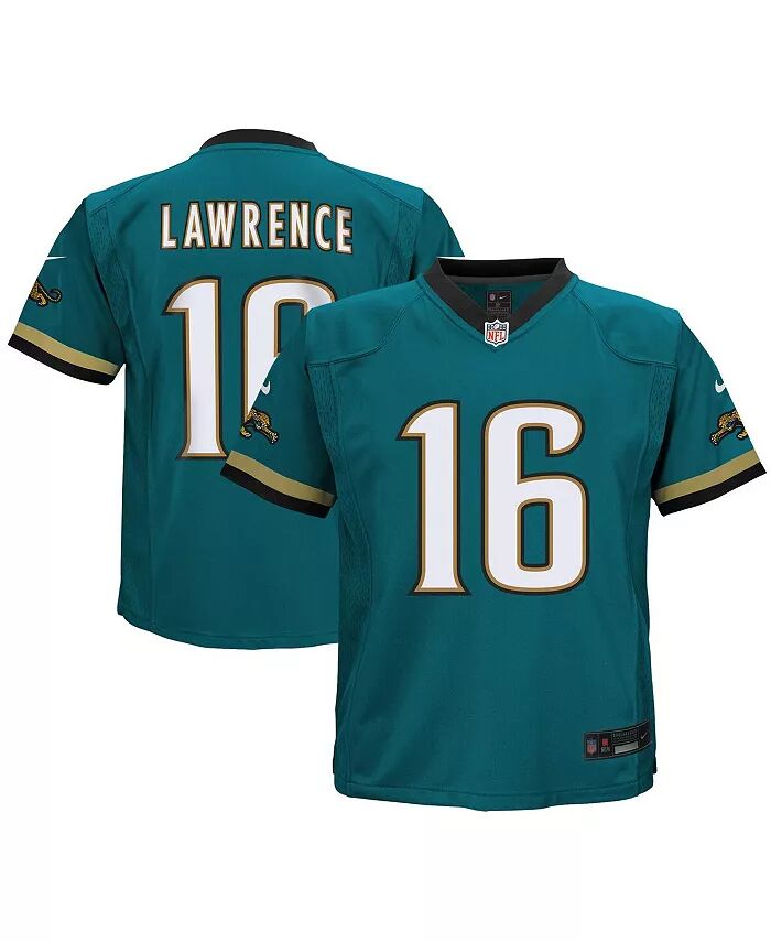 Дошкольный Тревор Лоуренс Тил Джексонвилл Ягуарс Праулер Throwback Игрок Игровая майка Nike
Дошкольный Тревор Лоуренс Тил Джексонвилл Ягуарс Праулер Throwback Игрок Игровая майка Nike