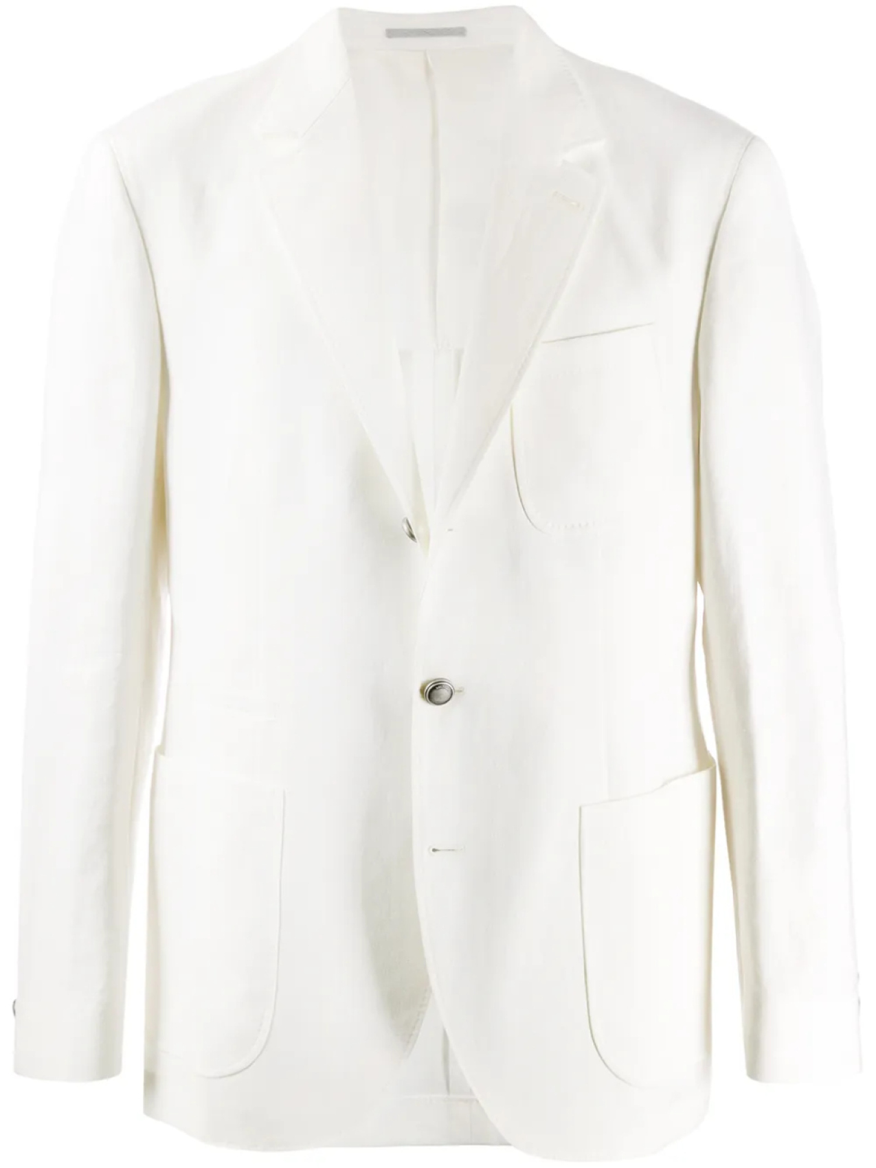 Brunello Cucinelli однобортный пиджак, белый
Brunello Cucinelli однобортный пиджак, белый