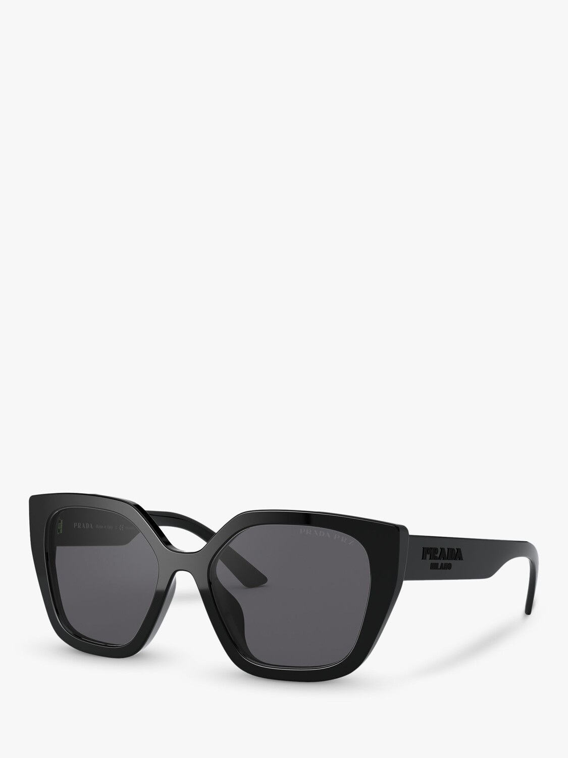 Женские квадратные поляризованные солнцезащитные очки Prada PR 24XS, черные/серые
Женские квадратные поляризованные солнцезащитные очки Prada PR 24XS, черные/серые