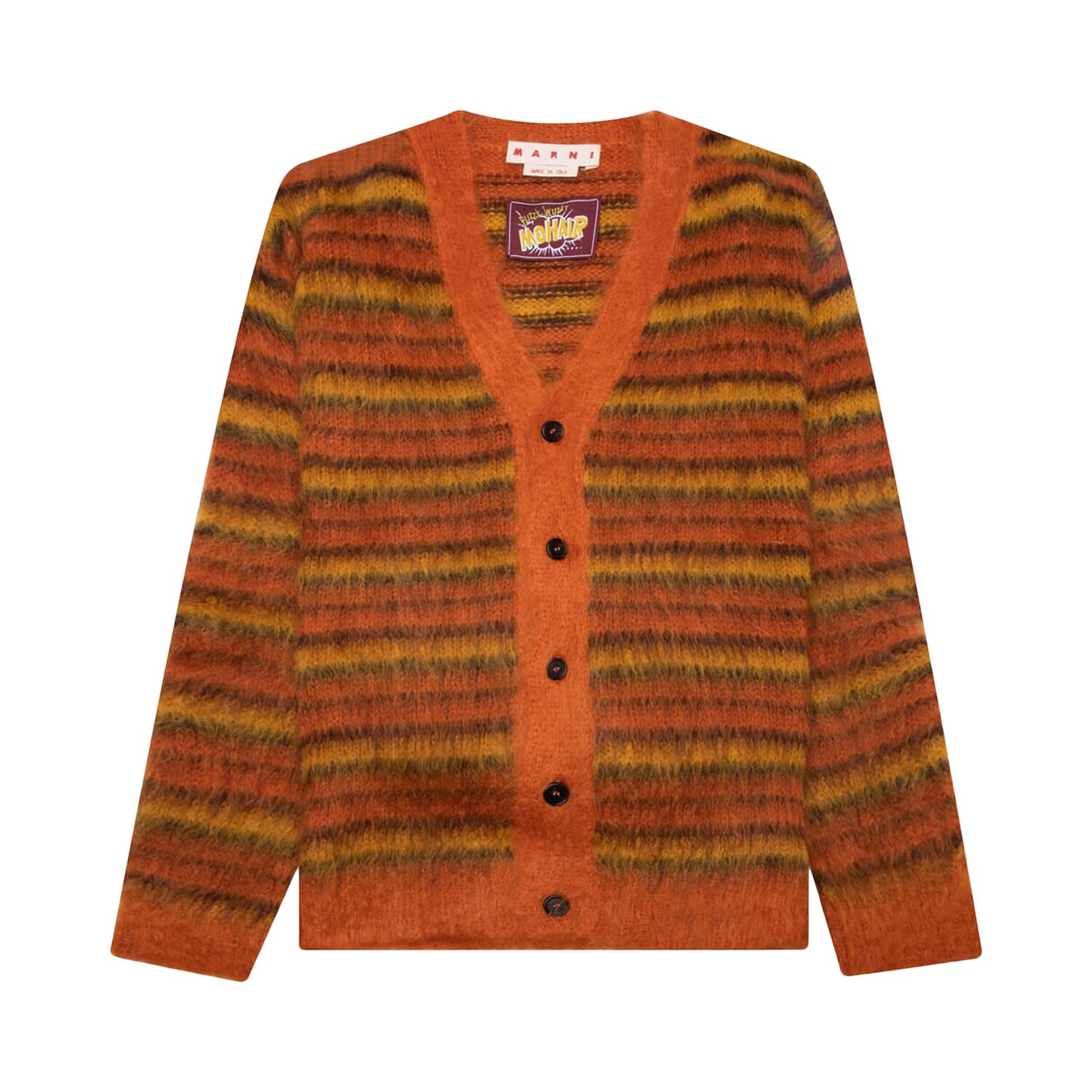Кардиган с длинными рукавами и V-образным вырезом Marni, цвет Оранжевый
Кардиган с длинными рукавами и V-образным вырезом Marni, цвет Оранжевый