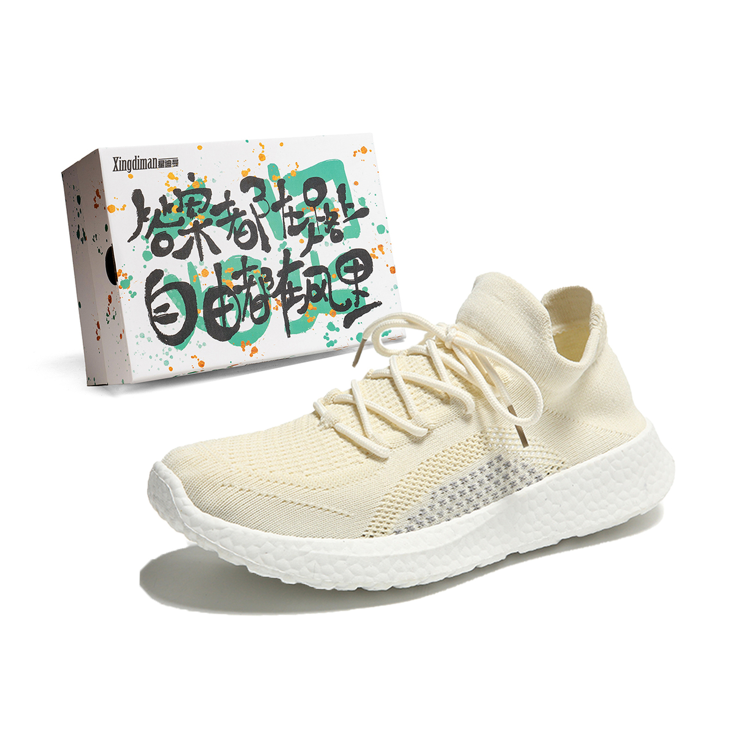 Xingdiman Износостойкие низкие кеды унисекс экрю, цвет Ecru
Xingdiman Износостойкие низкие кеды унисекс экрю, цвет Ecru