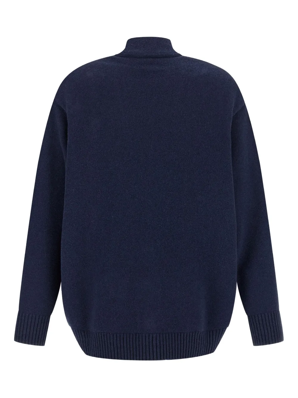 Кардиган с V-образным вырезом и отделкой Alberta Ferretti, синий
Кардиган с V-образным вырезом и отделкой Alberta Ferretti, синий