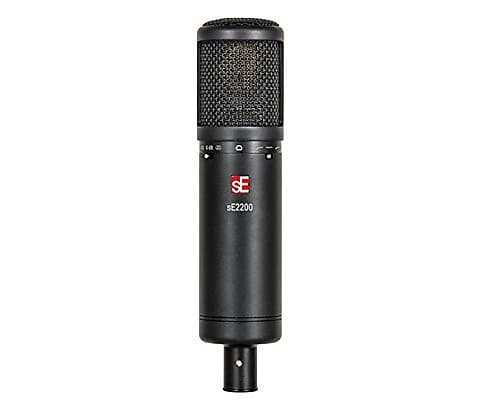 Конденсаторный микрофон sE Electronics sE2200 Large Diaphragm Cardioid Condenser Microphone
Конденсаторный микрофон sE Electronics sE2200 Large Diaphragm Cardioid Condenser Microphone