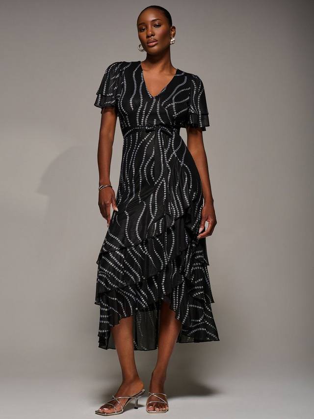 Платье с кружевными рукавами-крылышками Jolie Moi, Black Spot
Платье с кружевными рукавами-крылышками Jolie Moi, Black Spot