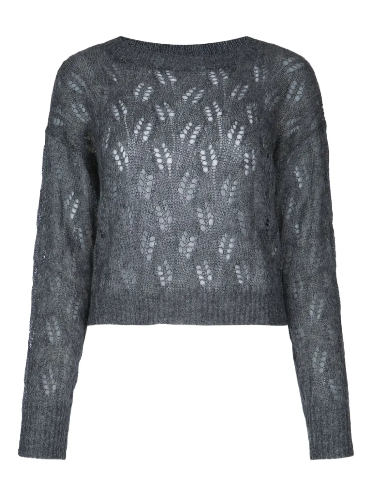 Свитер ажурной вязки I BLUES, серый
Свитер ажурной вязки I BLUES, серый