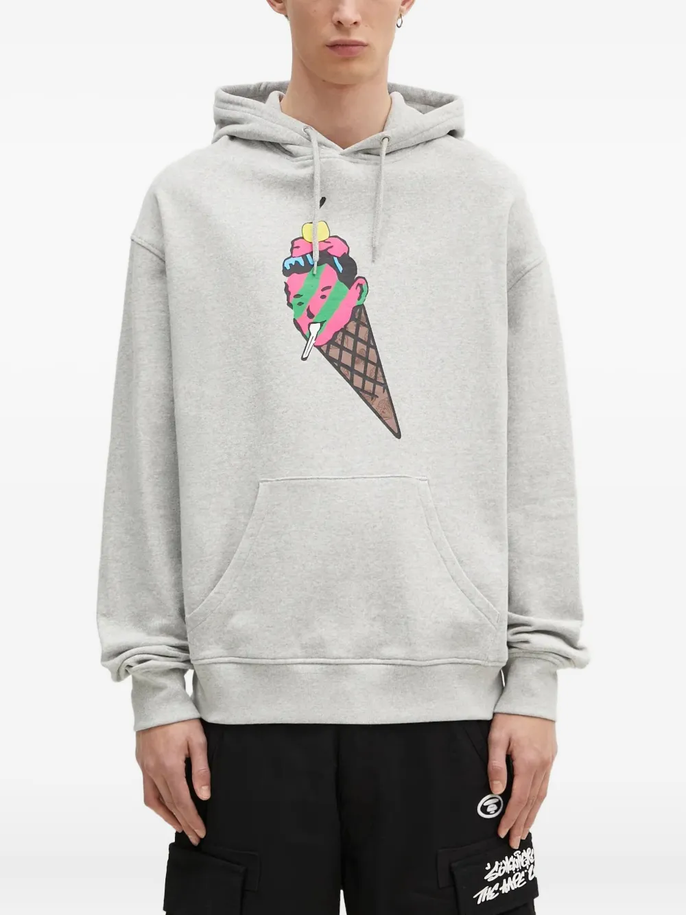 Худи с принтом Icecream, серый
Худи с принтом Icecream, серый