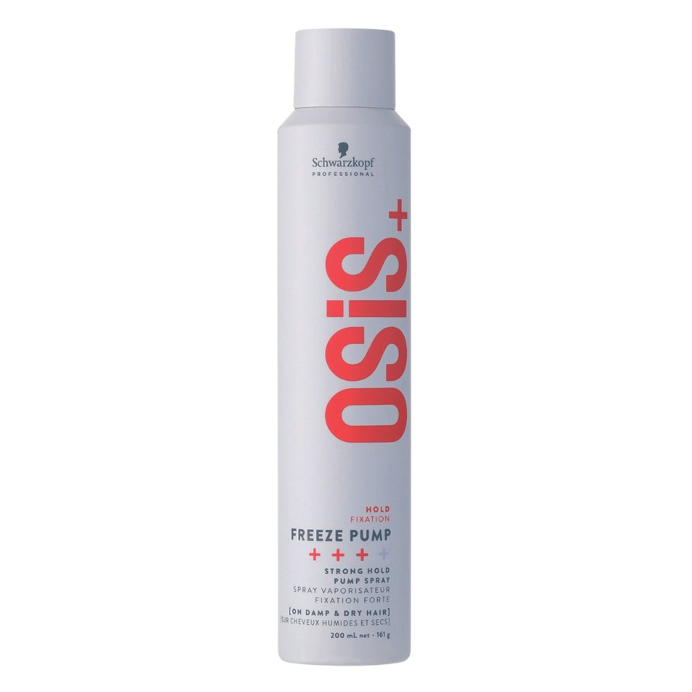Лак для волос сильной фиксации osis+ freeze pump Schwarzkopf Professional, 200 мл
Лак для волос сильной фиксации osis+ freeze pump Schwarzkopf Professional, 200 мл