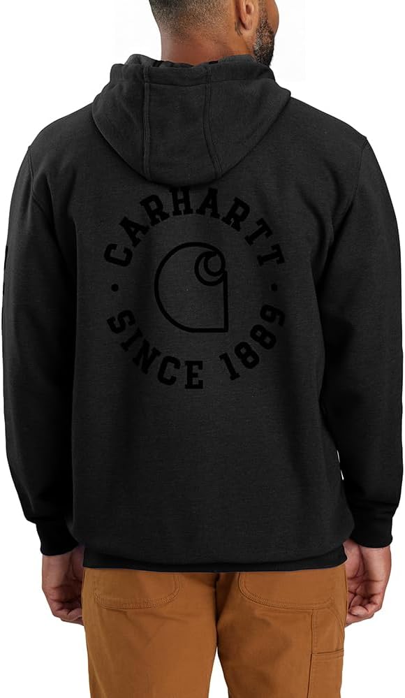Толстовка Carhartt Men's 106388 Rain Defender Loose Fit Midweight 1889 Graphic S, Black
Толстовка Carhartt Men's 106388 Rain Defender Loose Fit Midweight 1889 Graphic S, Black