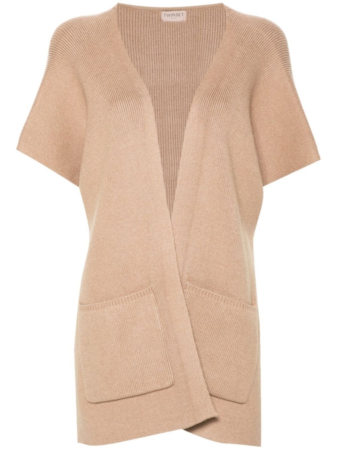 TWINSET пончо с вышитым логотипом, нейтральный цвет
TWINSET пончо с вышитым логотипом, нейтральный цвет