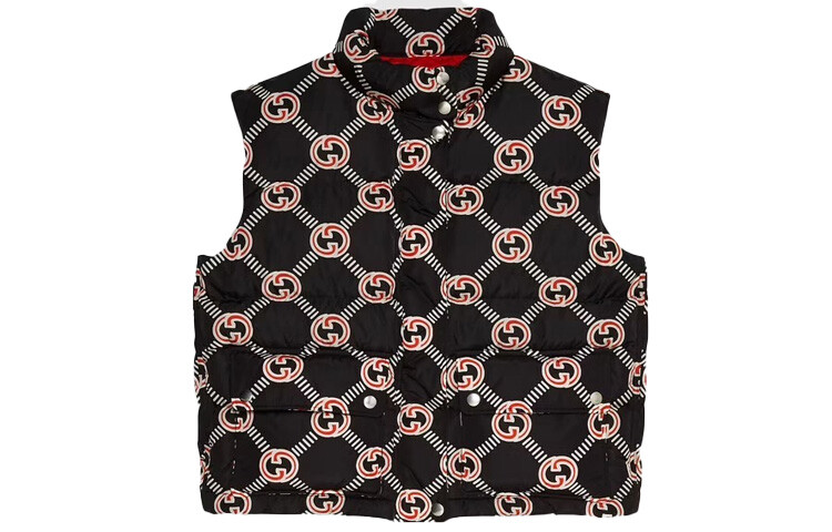 Жилет женский Gucci с узором, черный / розовый
Жилет женский Gucci с узором, черный / розовый