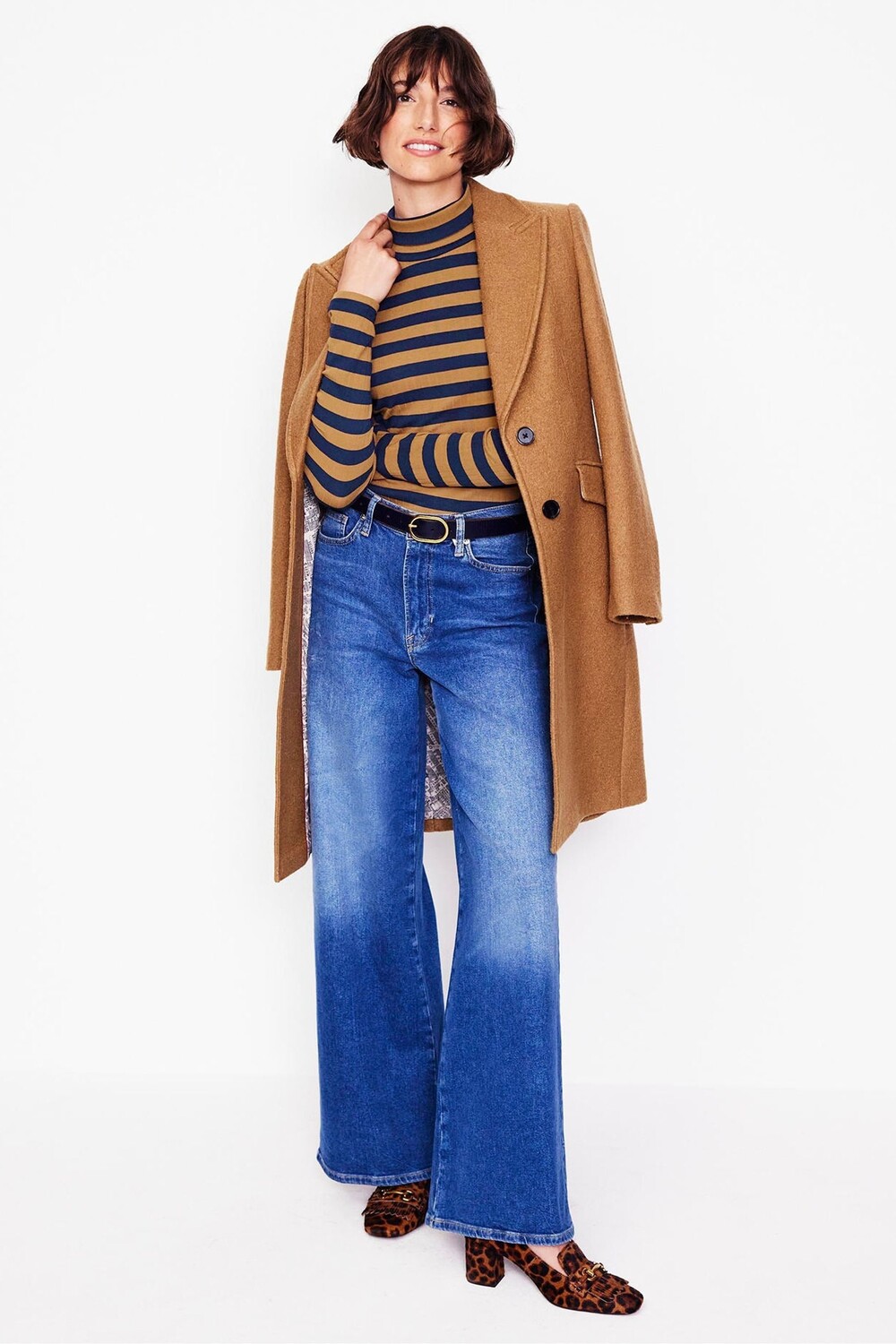 Топ Anna rib с отложным воротником Boden, синий
Топ Anna rib с отложным воротником Boden, синий