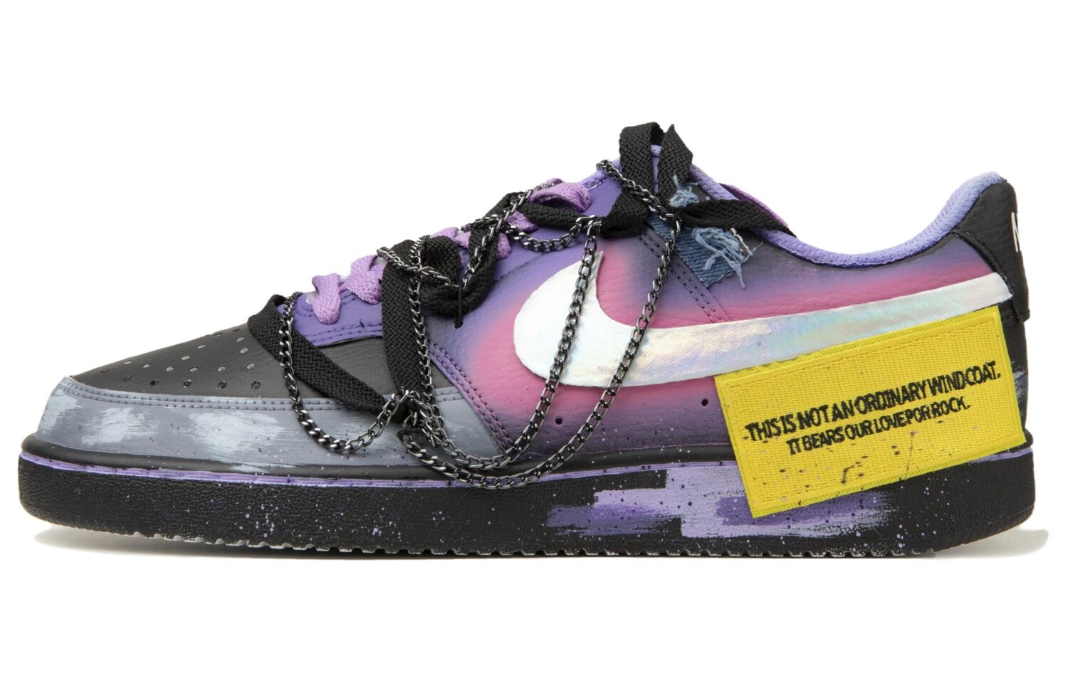 Кроссовки Nike Court Vision 1 Skateboarding Shoes Women's Low-top Purple, черный
Кроссовки Nike Court Vision 1 Skateboarding Shoes Women's Low-top Purple, черный