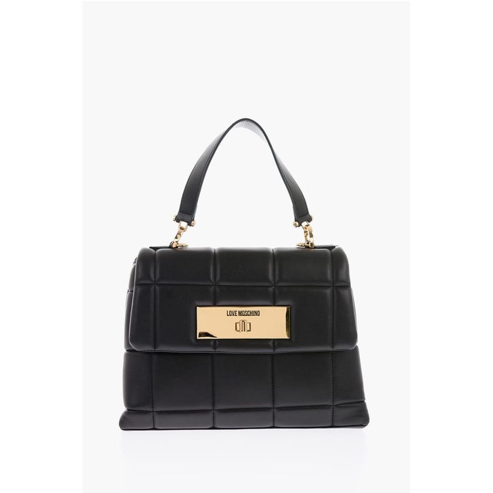 Сумка LOVE из искусственной кожи с мягкой подкладкой и съемным плечевым ремнем Moschino, Black
Сумка LOVE из искусственной кожи с мягкой подкладкой и съемным плечевым ремнем Moschino, Black