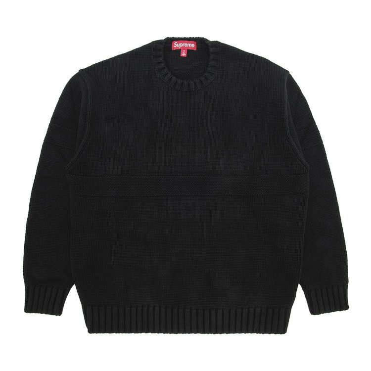 Свитер Supreme Tonal Appliqué Sweater 'Black'
Свитер Supreme Tonal Appliqué Sweater 'Black'